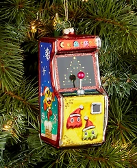Holiday Lane Eclectic Charm Glass Game Machine Ornament, Macy's Exclusive