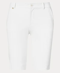 Lauren Ralph Twill Stretch Bermuda Shorts