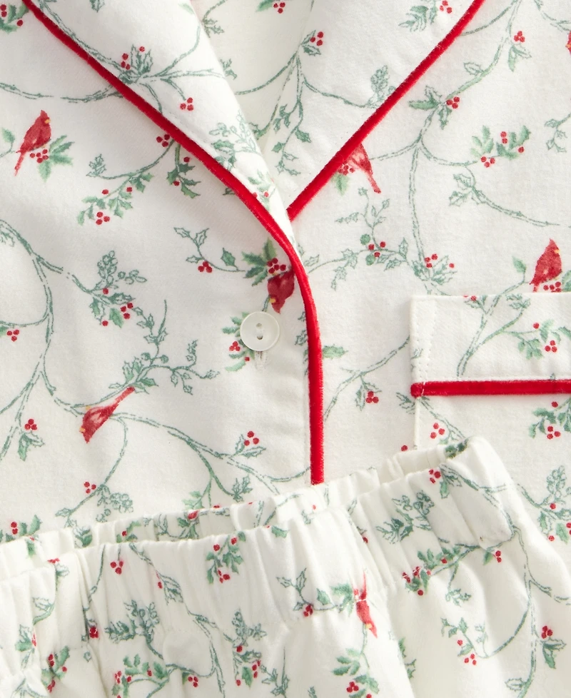 Charter Club Women's 2-Pc. Cotton Flannel Packaged Pajamas Set, Created for Macy's