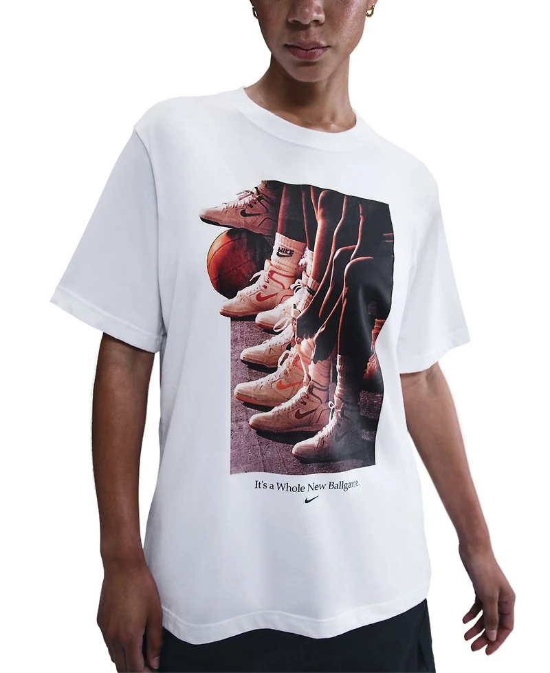 Nike Women's Dri-fit Short-Sleeve Basketball T-Shirt