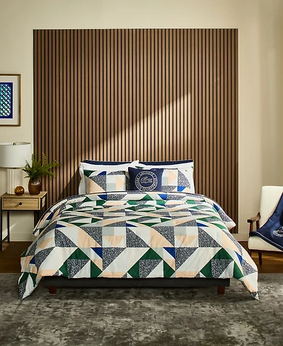 Lacoste Signature Cotton -Pc. Comforter Set