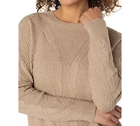 Liverpool Los Angeles Women's Crewneck Long-Sleeve Raglan Sweater