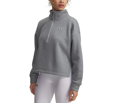 Under Armour Women's Fleece Half Zip Sweatshirt