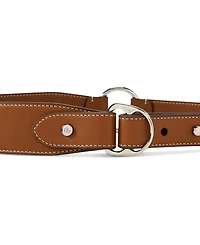 Lauren Ralph Equestrian D-Ring Leather Belt