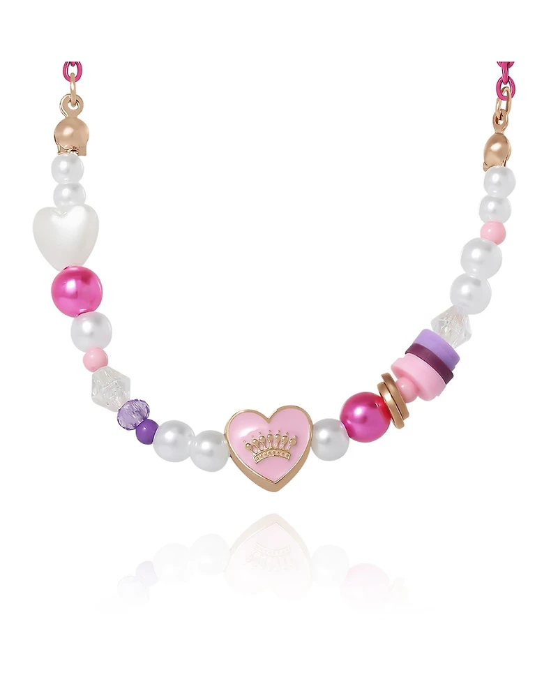 Juicy Couture Kids 15+2" Beaded Necklace
