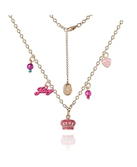 Juicy Couture Kids 15+2" Beaded Charm Necklace