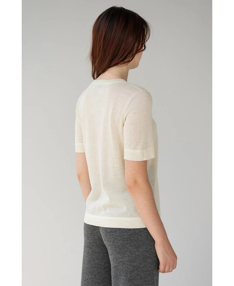 Sskein Women's 's Crew Neck Sweater Tee