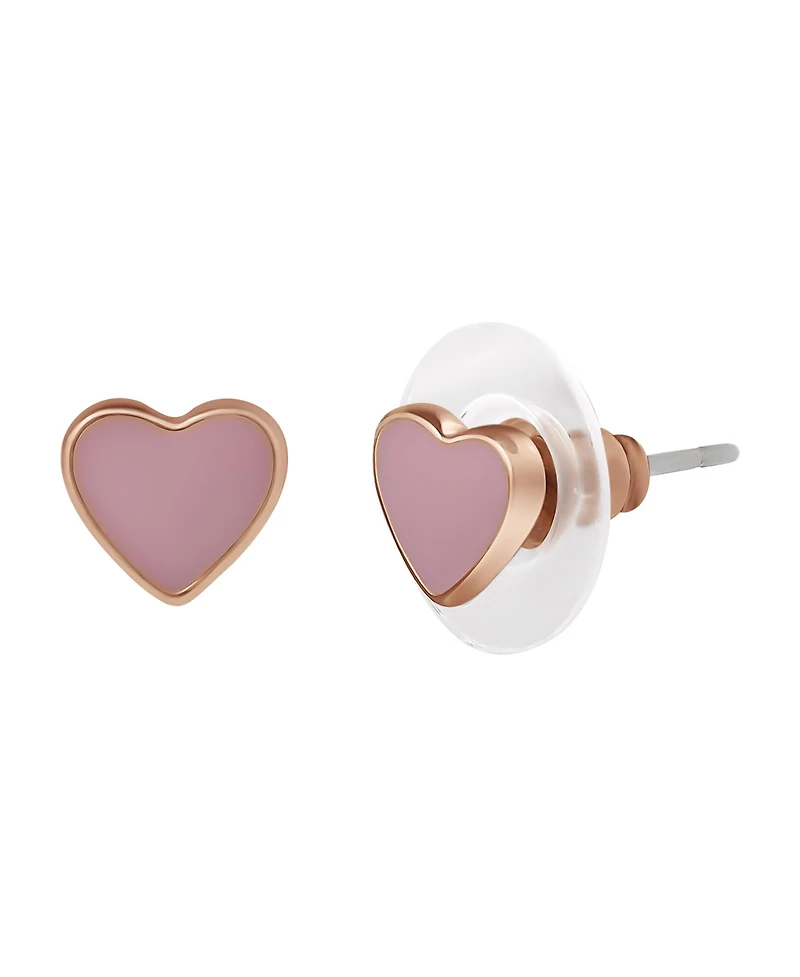 Jessica Simpson Kids Heart Charm Necklace and Earrings Set
