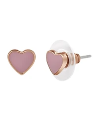 Jessica Simpson Kids Heart Charm Necklace and Earrings Set