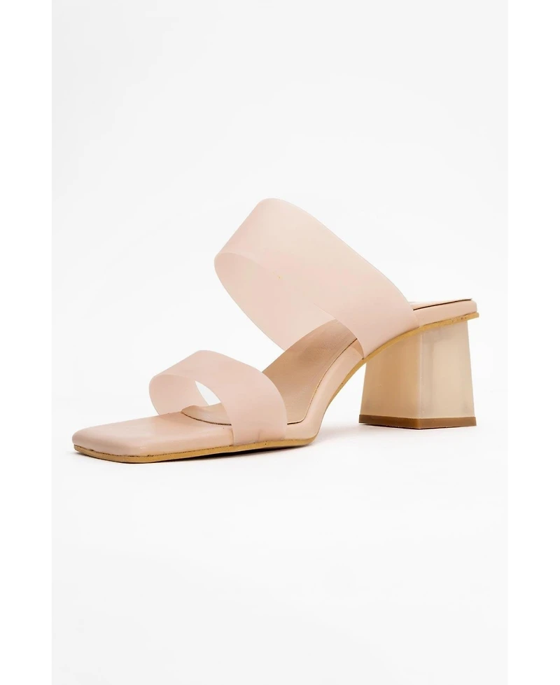 Prologue Shoes Elara Transparent Strap Sandal (Women)