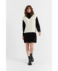 Chinti & Parker Women's Cashmere Rollneck Dress