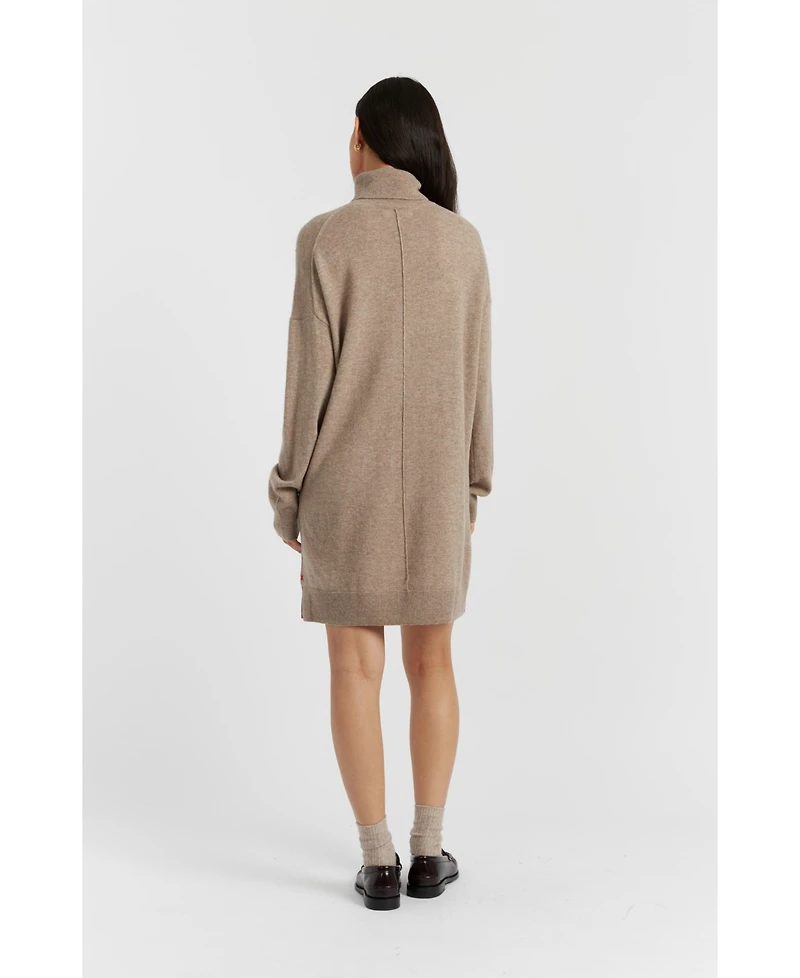 Chinti & Parker Women's Cashmere Rollneck Dress