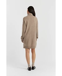 Chinti & Parker Women's Cashmere Rollneck Dress