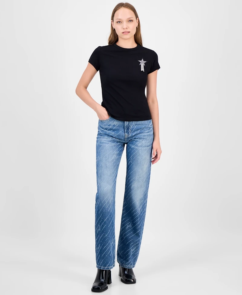 Boss Women's Star Graphic T-Shirt