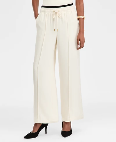 I.n.c. International Concepts Women's High-Rise Wide-Leg Pants, Macy's Exclusive