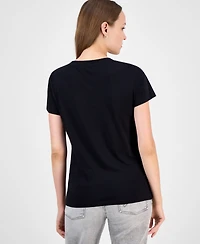 Boss Orange Women's Love Rhinestone T-Shirt