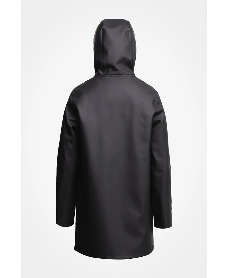 Stutterheim Stockholm Long Sleeve Hooded Raincoat
