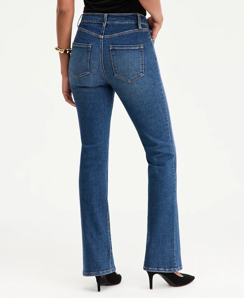 I.n.c. International Concepts Women's High-Rise Bootcut Jeans, Macy's Exclusive