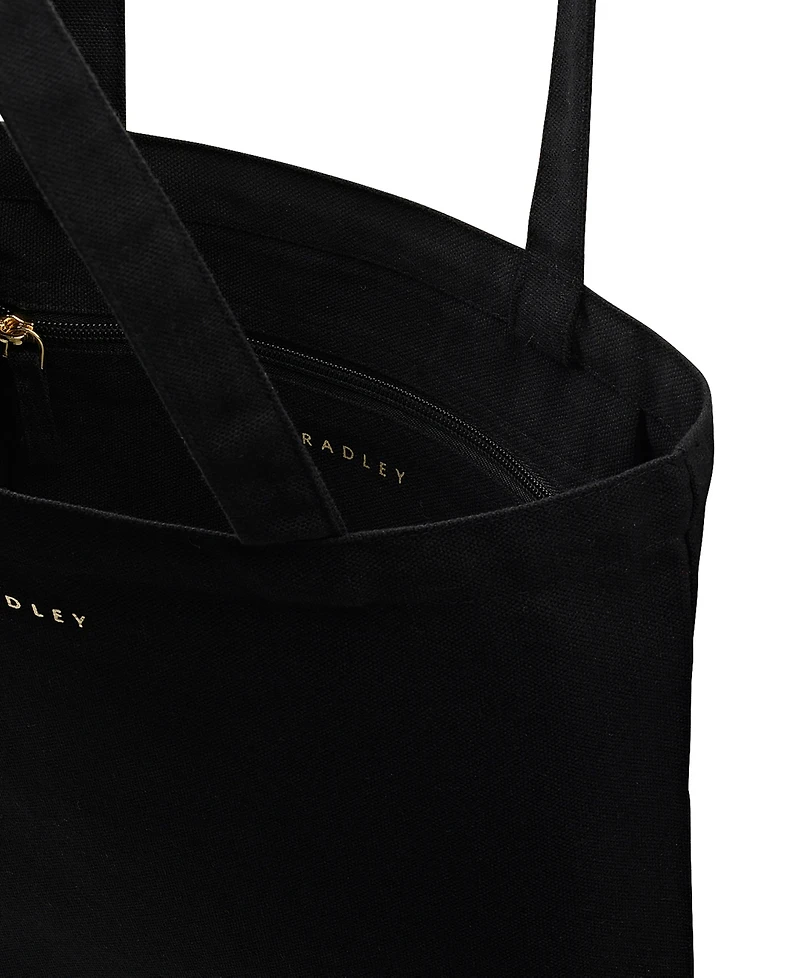 Radley London Face To Face Check Medium Open Top Tote Bag