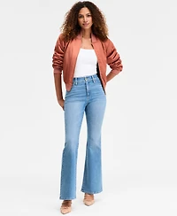 I.n.c. International Concepts Petite High-Rise Flare-Leg Jeans, Macy's Exclusive