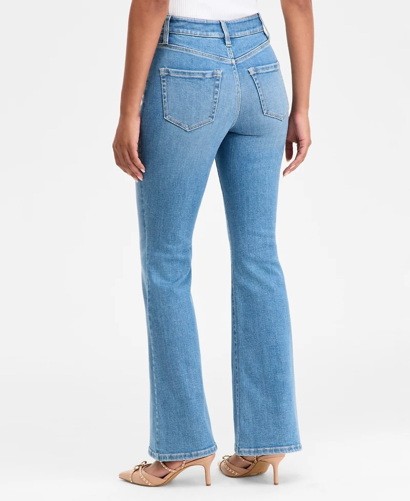 I.n.c. International Concepts Women's High-Rise Flare-Leg Jeans, Macy's Exclusive