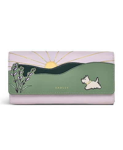 Radley London Lavender Fields Flap Over Wallet