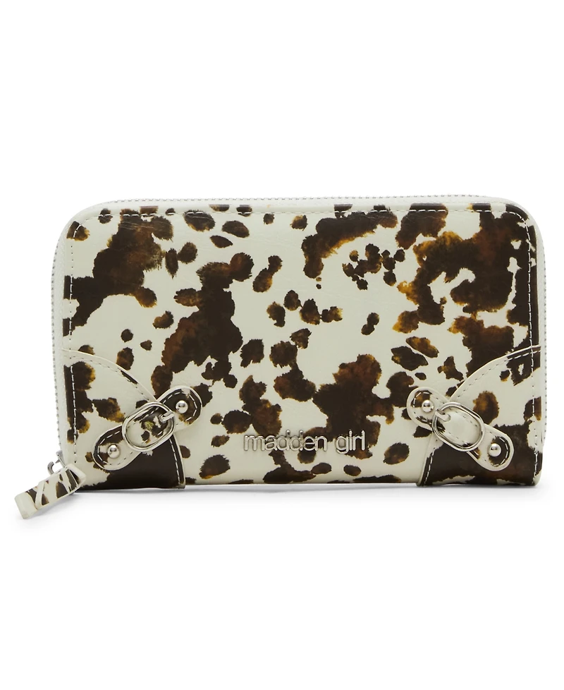 Madden Girl Nyra Polyurethane Zipper Wallet