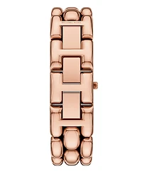 Michael Kors Women's Hally Two-Hand Rose Gold-Tone Stainless Steel Watch, 21mm