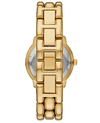 Michael Kors Women's Phoebe Three-Hand Gold-Tone Stainless Steel Watch, 36mm