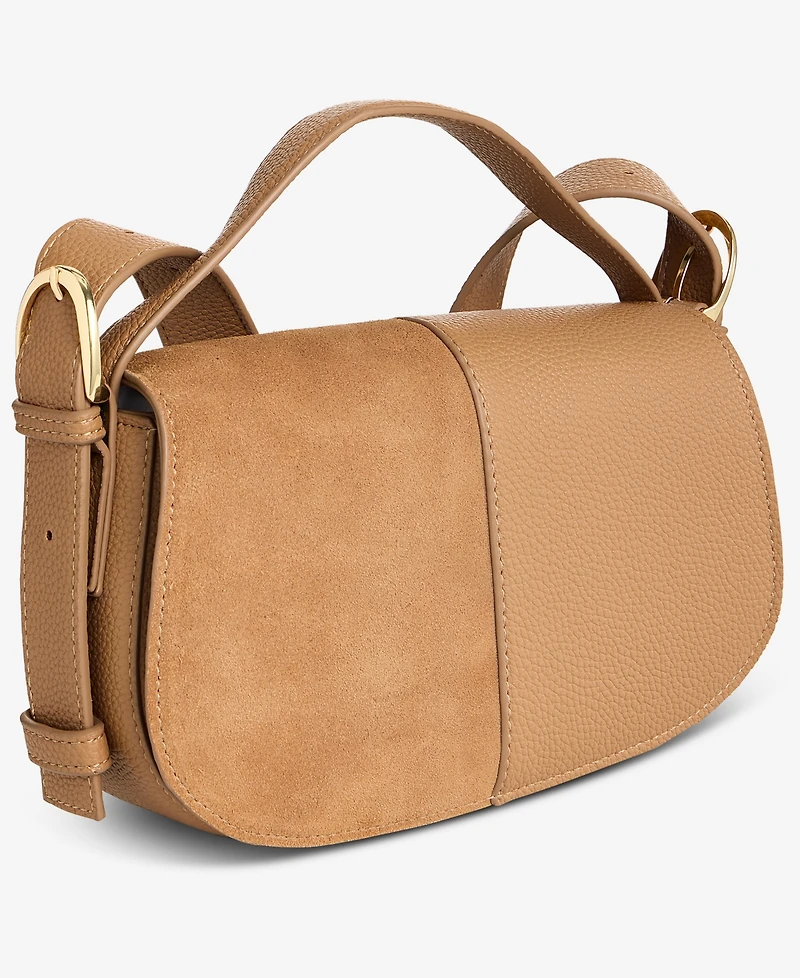 On 34th Jaqqy Faux-Suede Crossbody Bag, Macy's Exclusive