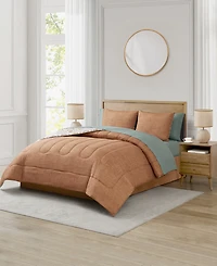 Mytex Hazel 8-Piece Reversible Comforter Sets
