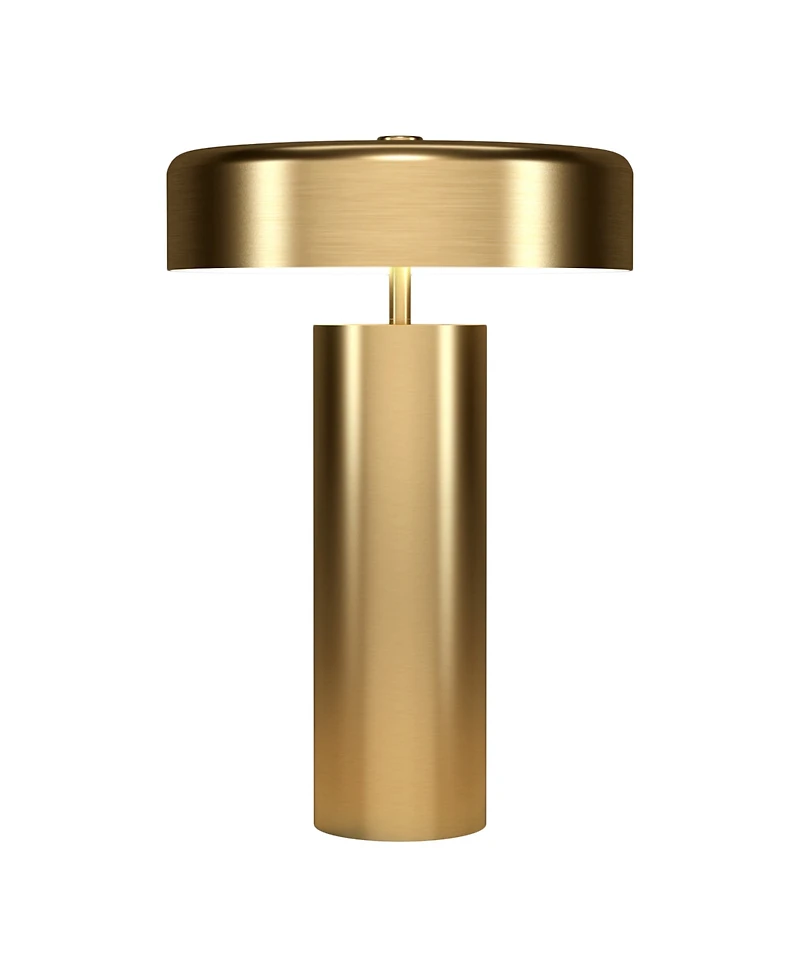 Hudson & Canal Nash 23.75" Metal Table Lamp with Shade