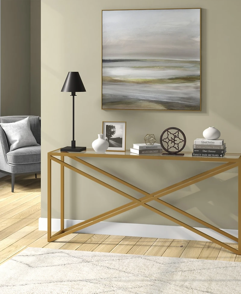 Hudson & Canal Clement 28" Metal Table Lamp with Metal Shade