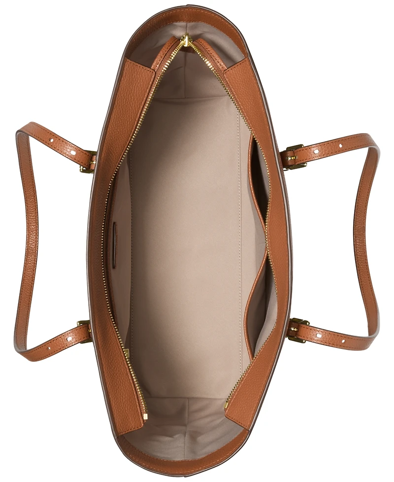 Michael Kors Quinn Large Pebbled Leather Tote