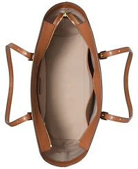 Michael Kors Quinn Large Pebbled Leather Tote