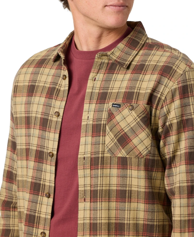 O'Neill Men's Redmond Plaid Flannel Shirt