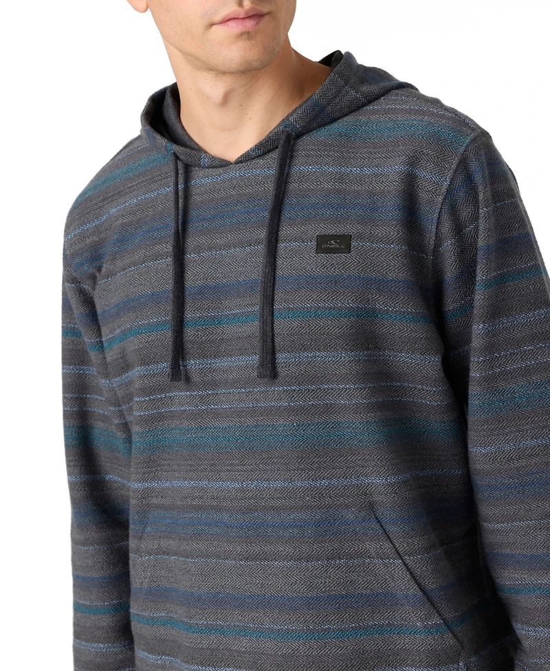 O'Neill Men's Bavaro Stripe Pullover Sweatshirt