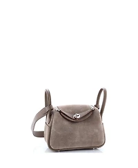 Pre-Owned Hermes Mini Lindy Bag Grizzly and Swift
