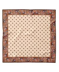 Elizabetta Men's Sangiovese - Silk Pocket Square for Men