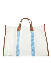 Pre-Owned Goyard Mediterranee Saint-Tropez Reversible Tote Coated Canvas