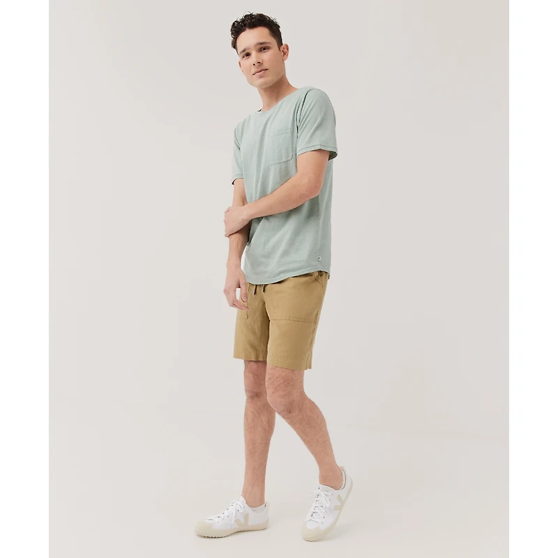 Pact Men's Organic Cotton Softspun Long Sleeve Henley