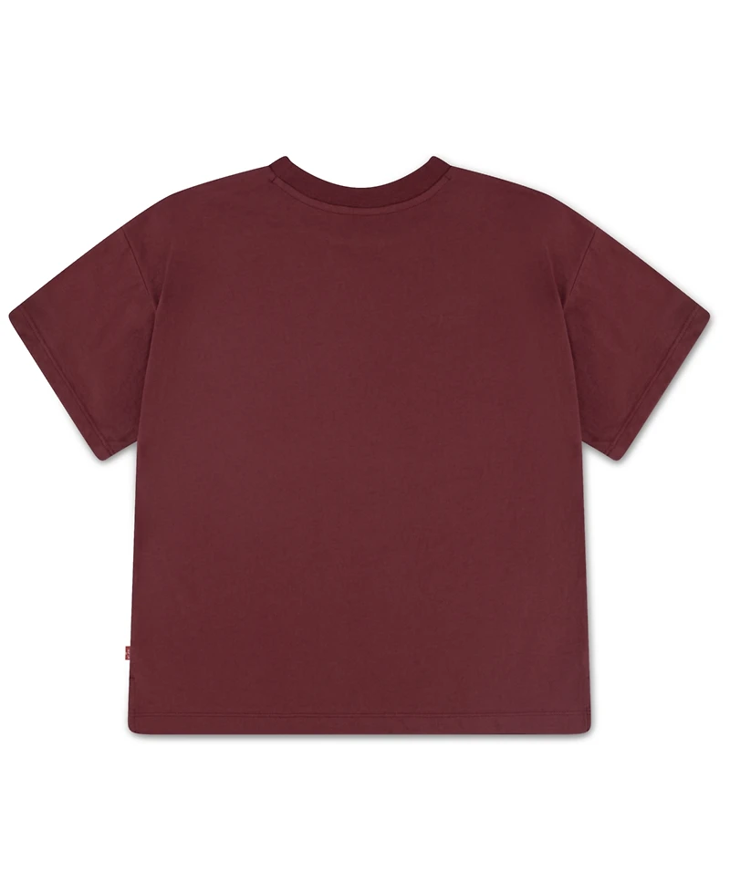 Levi's Big Girls Rose Printed Oversized T-Shirt