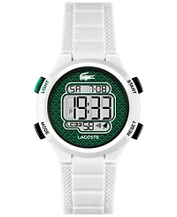 Lacoste Kid's LC33 White Silicone Strap Watch, 32.6mm