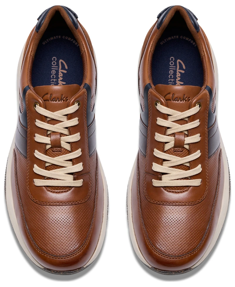 Clarks Men's Townview Style Casual Lace Up Sneakers