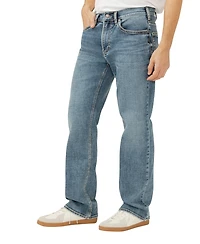 Silver Jeans Co. Men's Gordie Relaxed Fit Straight Leg Luxe Heritage