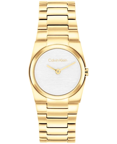 Calvin Klein Women's Ck Unite Gold Tone Stainless Steel Bracelet Watch 26mm