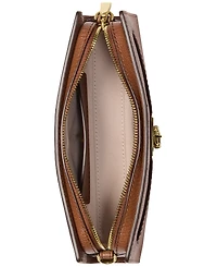 Michael Kors Hamilton Small Leather Convertible Crossbody