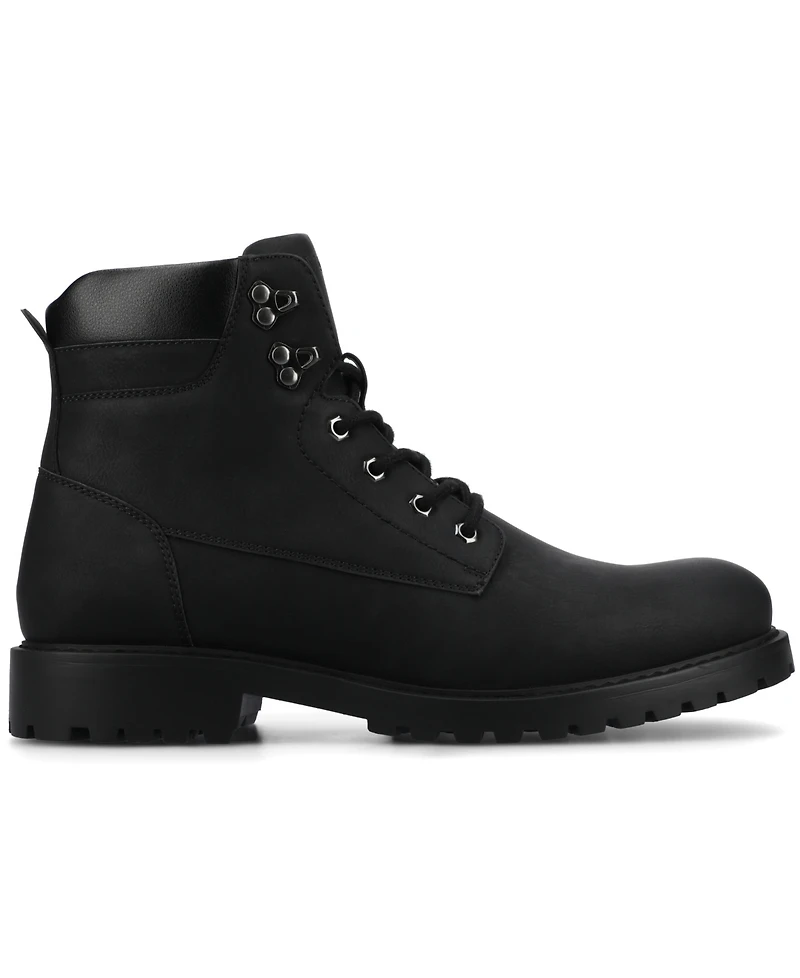 Vance Co. Men's Rogue Round Toe Work Ankle Boots