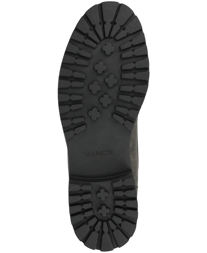 Vance Co. Men's Rogue Round Toe Work Ankle Boots