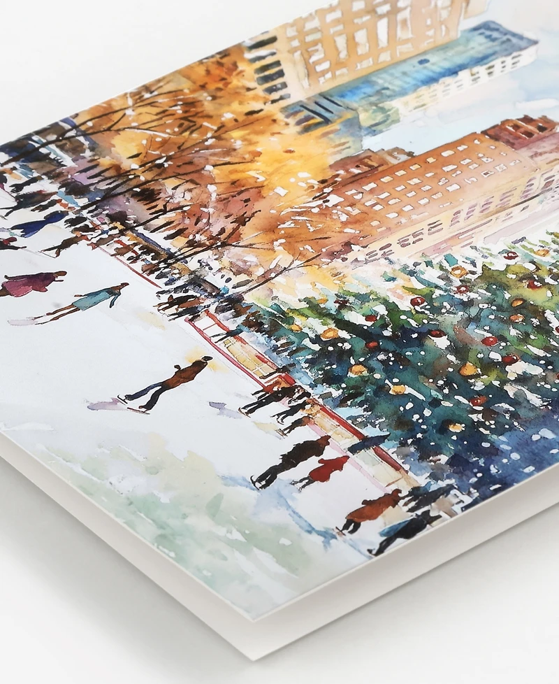 Masterpiece Studios New York Skaters Holiday Boxed Cards